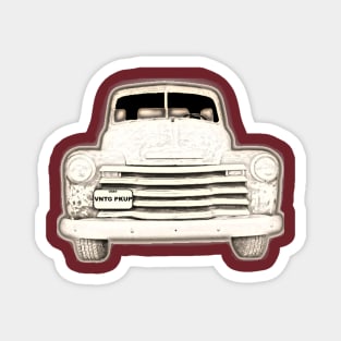 Vintage Truck Magnet