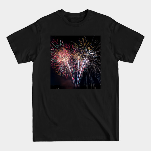 Disover Glittering Fireworks - Fireworks - T-Shirt