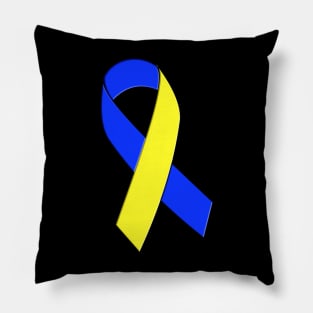 Down Syndrome Support Ribbon - Center Pillow