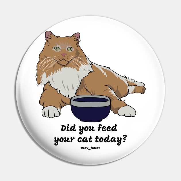 Did you feed the cat outlet