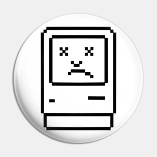 Macintosh Classic Sad Pin