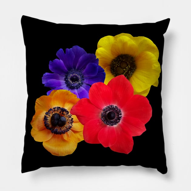 bloom, blooming, blossoms, flowery, flowers, floral Pillow by rh_naturestyles