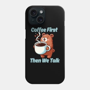 Coffee Bear Phone Case