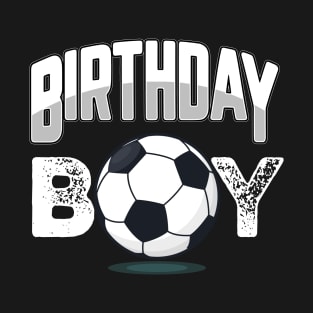 Soccer Birthday Boy T-Shirt, Soccer Theme Birthday Party T-Shirt