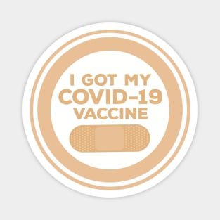 I Got My Vaccine Magnet