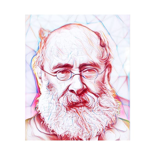 Anthony Trollope Portrait | Anthony Trollope Artwork Line Art by JustLit