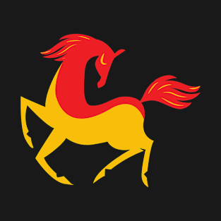 Prancing Horse Red/Yellow T-Shirt