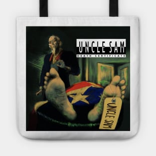 DC's Uncle Sam on Ice Cube's "Death Certificate" Tote