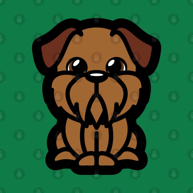 Brussels Griffon Tooniefied by Tooniefied