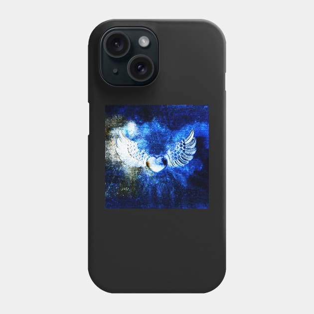 Heart and Wings, Hearts on Fire ... Look Sharp! Phone Case by CliffordHayes