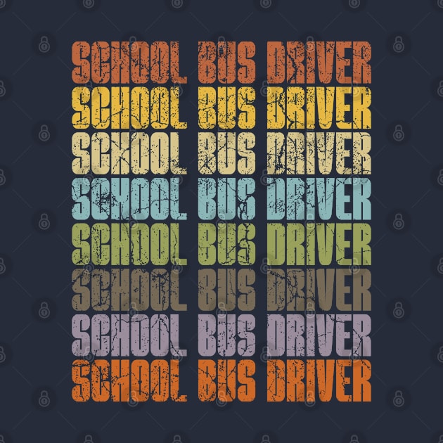 Retro School Bus Driver by savariya