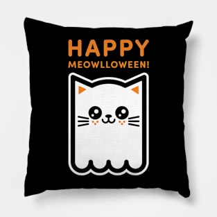 Happy Meowlloween! Pillow