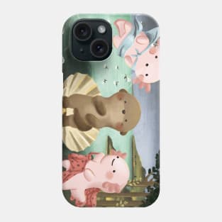 Birth of Otter Phone Case