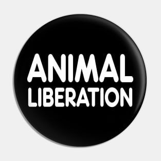 Animal Liberation Pin