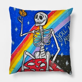 You are Magical Skeleton Pillow