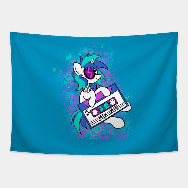 DJ pon3 Tapestry by AmyNewBlue