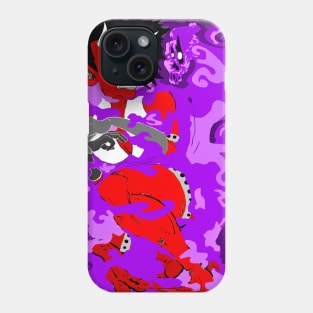 Demon Girl's Fear of the Unknown Phone Case