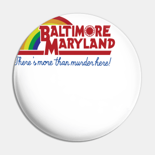 Baltimore Maryland - Reading rainbow Pin