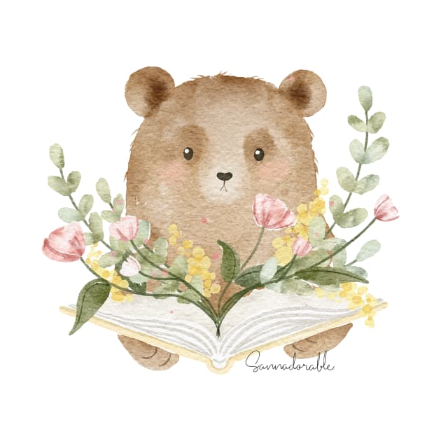 Book bear by sannadorable