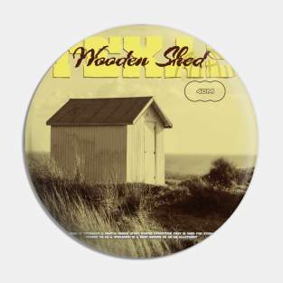 Texas Wooden Shed Pin