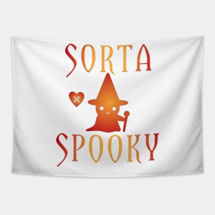 Sorta Spooky Cute Ghost Tapestry