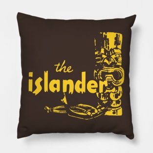 The Islander Tiki Hut Vintage Restaurant Matchbook Pillow