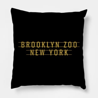 Brooklyn Zoo Pillow