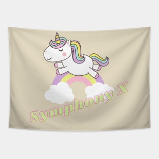 symphony x ll unicorn Tapestry