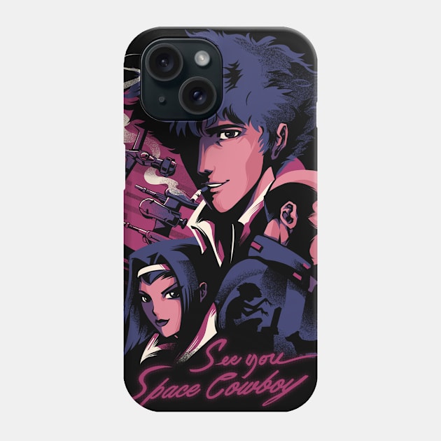 Space Cowboys Phone Case by Ilustrata