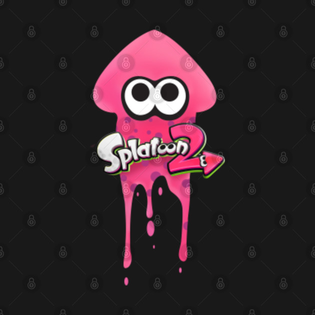 splatoon squid pink Splatoon 2 Hoodie TeePublic