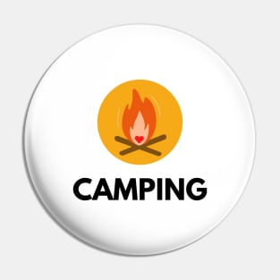 Love Camping Pin