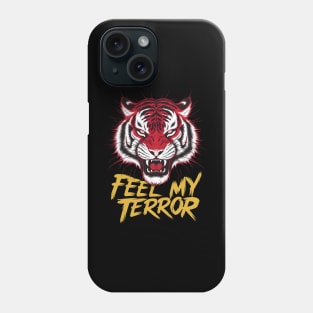 Furious Tiger: Feel My Terror Design Phone Case