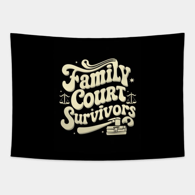 Family Court Survivors Tapestry by baseCompass