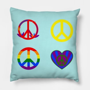 Peace is Love Pillow