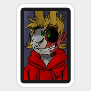 Eddsworld Matt Sticker for Sale by PrinceEcto