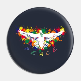 Peace Dove 2 Pin