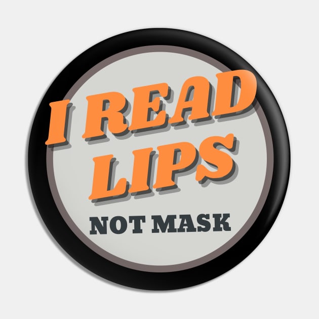 Hearing Impaired Read Lips Pin by NickDsigns