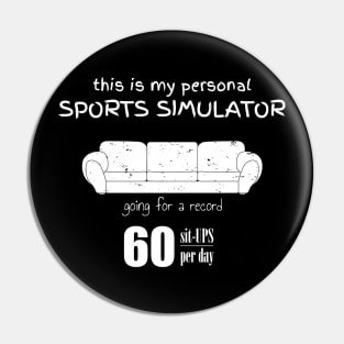 Sports Simulator Pin