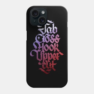 Jab Cross Hook Upper Phone Case