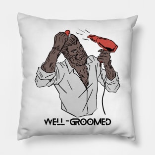 Well-Groomed Werewolf Pillow