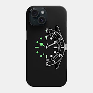 Divers Watch Day and Night Phone Case