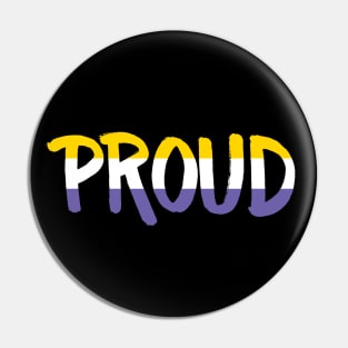 Proud - Nonbinary Pin