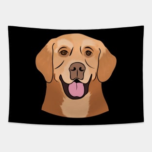 Golden Retriever Puppy Dog Love Tapestry