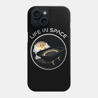 Life in Space: Saturn's Bath Phone Case