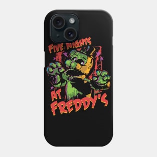 Five Nights At Freddy's Phantom Freddy Phone Case