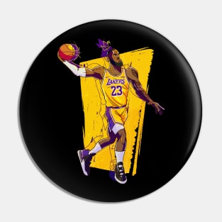 King James Art Pin