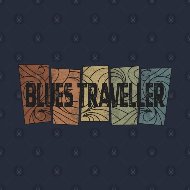 Blues Traveller - Retro Pattern by besomethingelse