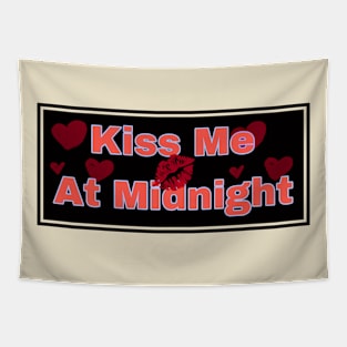 kiss me at midnight Tapestry