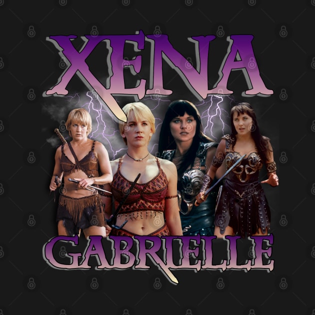 Xena & Gabrielle by CharXena