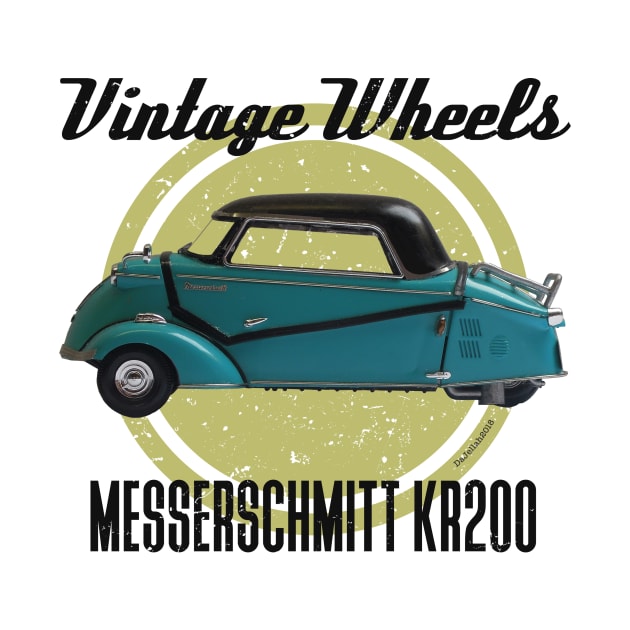 Vintage Wheels - Messerschmitt KR200 by DaJellah